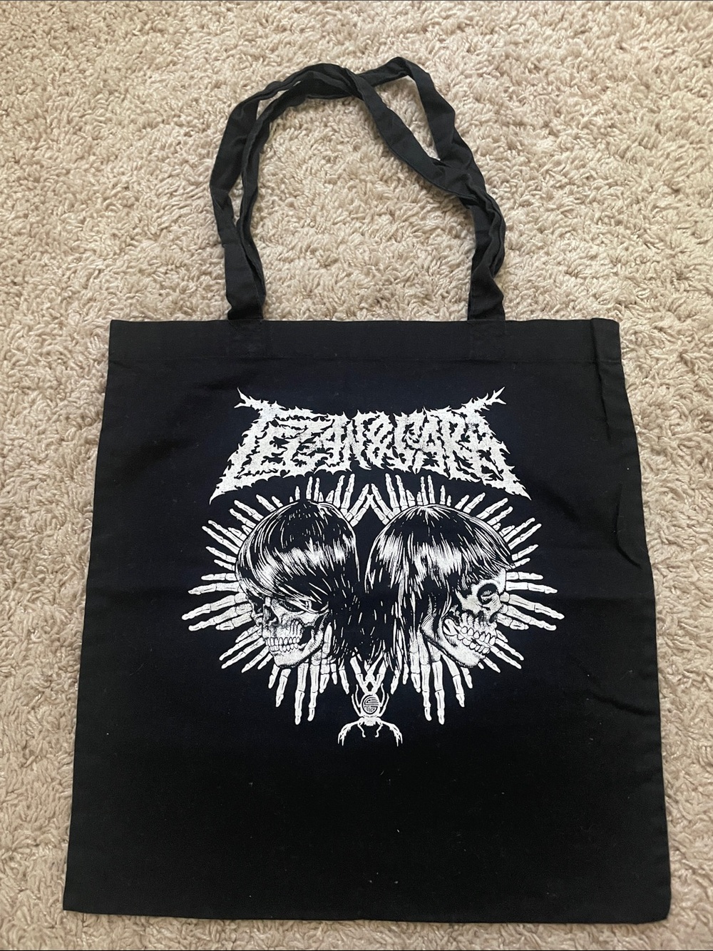 Tegan and Sara tote bag